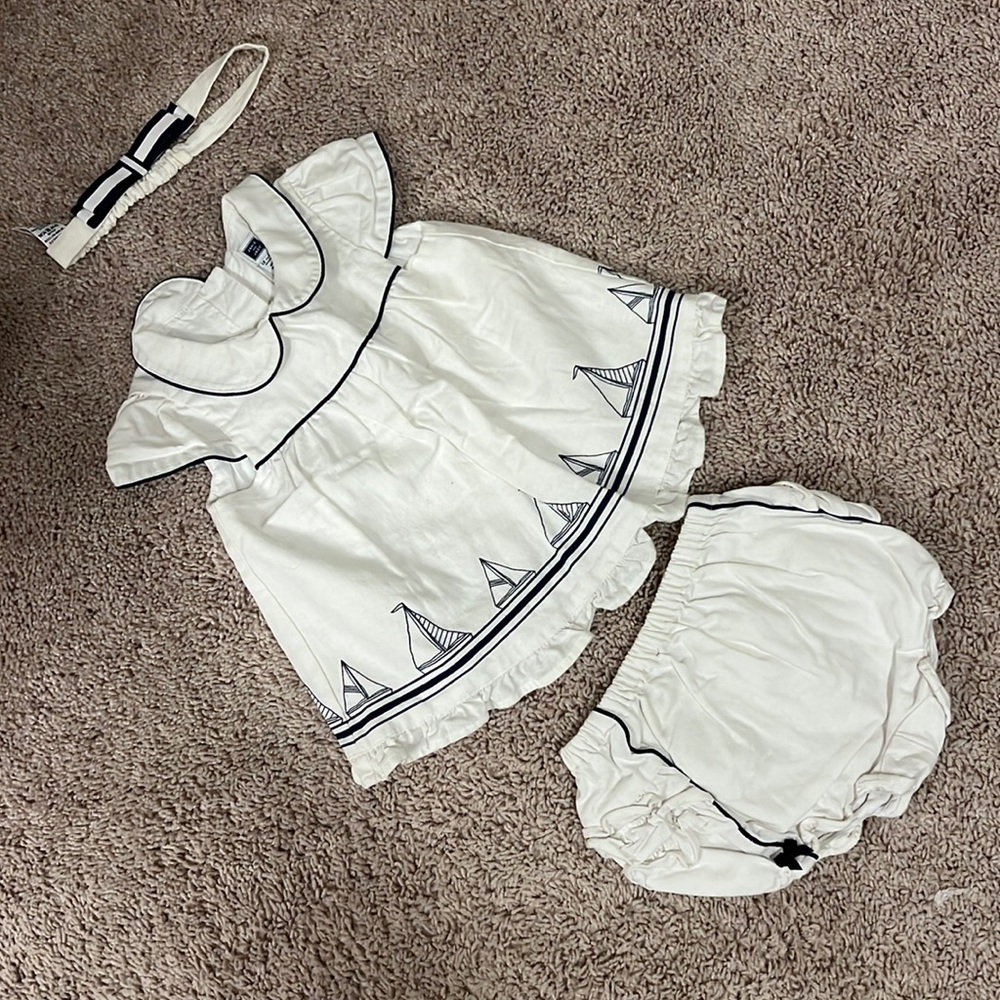 Janie and Jack Baby Girl 2-piece set